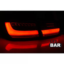 Set fanali posteriori LED per BMW Serie 3 F30 berlina 2011-2018, fumé nero, sinistro e destro
