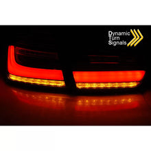 Set fanali posteriori LED per BMW Serie 3 F30 berlina 2011-2018, fumé nero, sinistro e destro