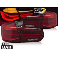 Set fanali posteriori LED per BMW Serie 3 F31 Touring 2011-2018 con dinamico frecce, rosso base, sinistro e destro