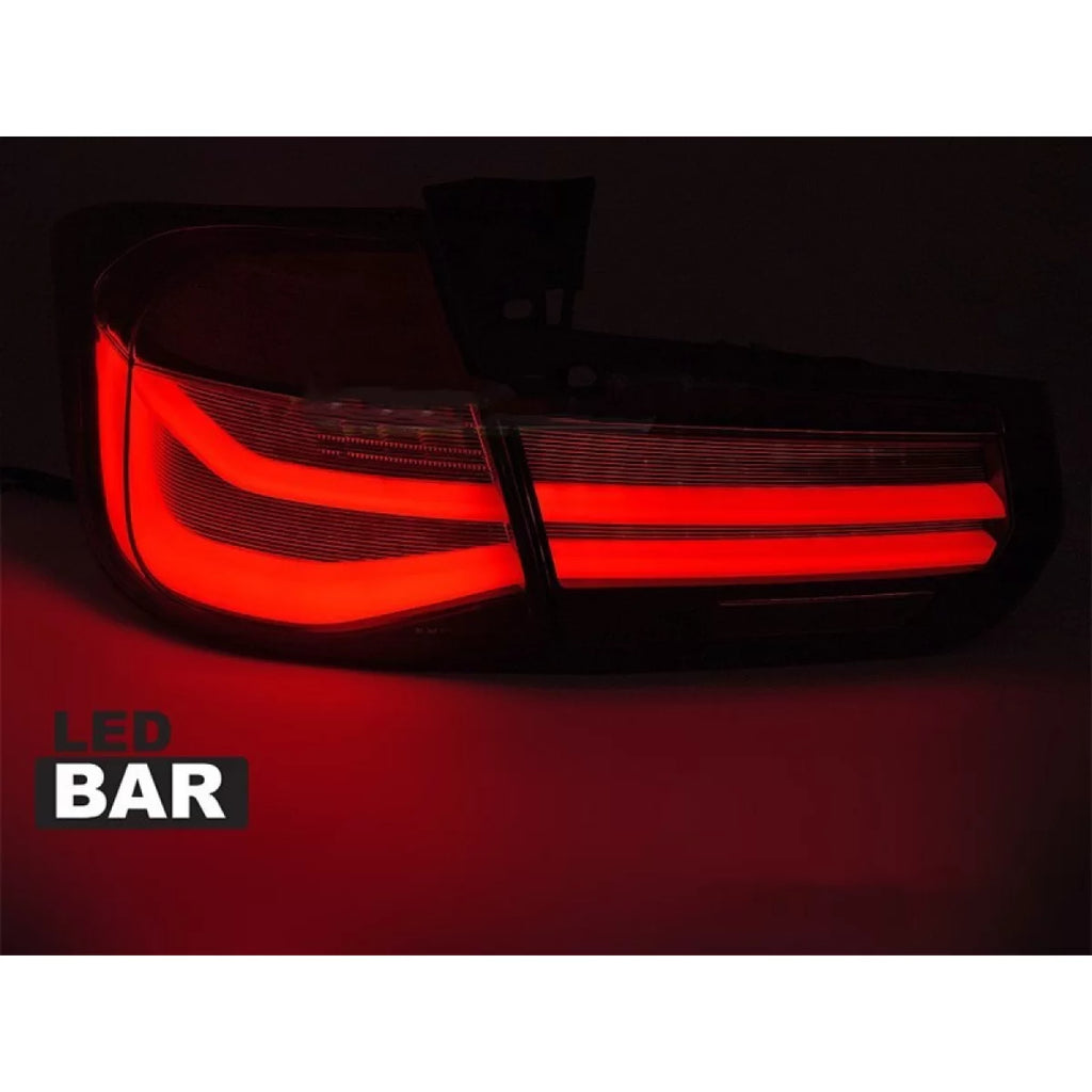 Set fanali posteriori LED per BMW Serie 3 F31 Touring 2011-2018 con dinamico frecce, rosso base, sinistro e destro