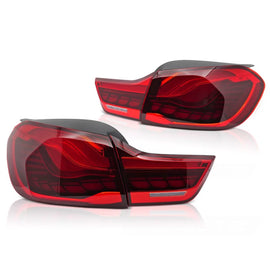 Set fanali posteriori LED per BMW Serie 4 F32 coupe, F33 cabriolet, F36 Gran Coupe 2013-2021, M4 F82, F83 2014-2021