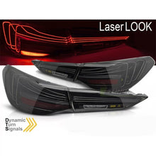 Carica l'immagine nel visualizzatore di Gallery, Set fanali posteriori LED per BMW Serie 4 G22 coupe, G23 cabriolet dal 2020, con fumé base, sinistro e destro