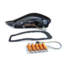 Set fanali posteriori LED per Porsche Boxster 986 1996-2004, nero base, sinistro e destro
