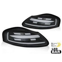 Set fanali posteriori LED per Porsche Boxster 986 1996-2004, nero base, sinistro e destro