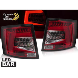 Set fanali posteriori LED per Skoda Octavia Combi 2016-2020, per il modello con di serie LED Fanali posteriori,