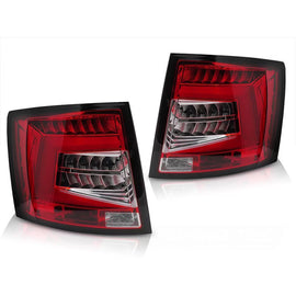 Set fanali posteriori LED per Skoda Octavia Combi 2016-2020, per il modello con di serie LED Fanali posteriori,