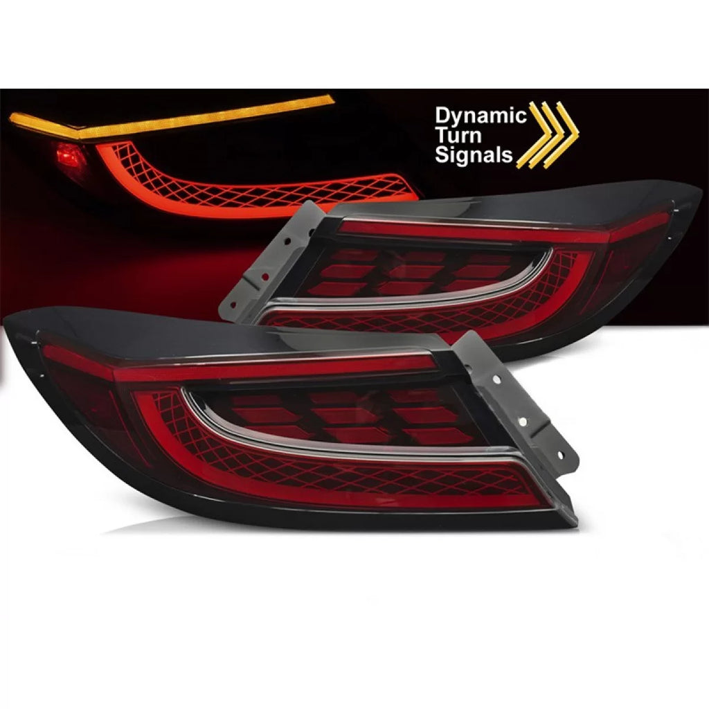 Set fanali posteriori LED per Toyota GR86 dal 2021, rosso base, sinistro e destro