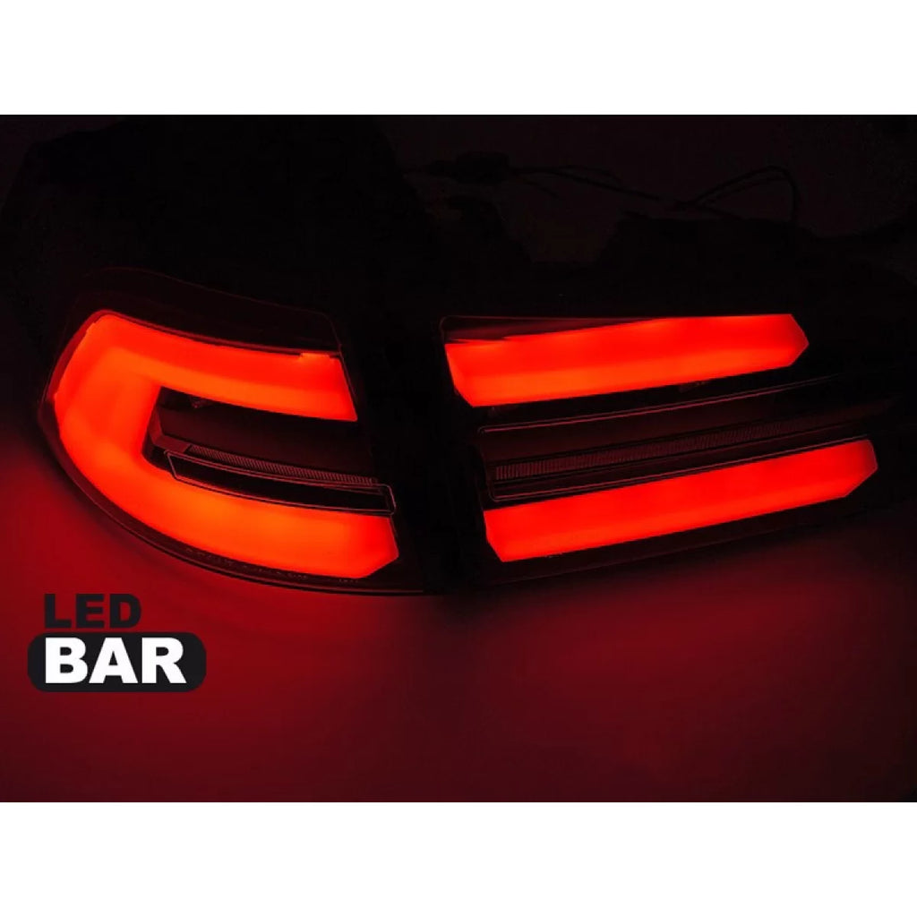 Set fanali posteriori LED per Volkswagen Golf VII station wagon 2013-2017, con fumé base, sinistro e destro