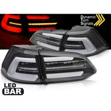 Set fanali posteriori LED per Volkswagen Golf VII station wagon 2017-2019, con nero base, sinistro e destro