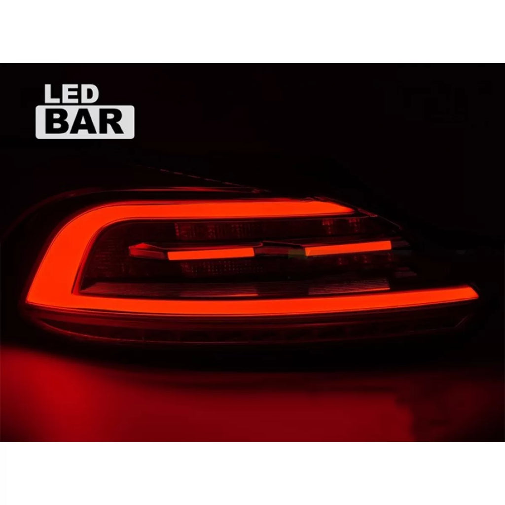 Set fanali posteriori LED per Volkswagen Scirocco 2008-2014, con fumé base, sinistro e destro