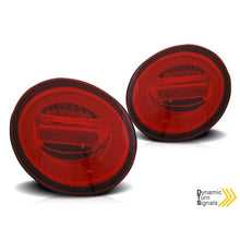 Set fanali posteriori LED per VW nuovo Beetle hatchback, cabriolet 1998-2005, rosso e bianco base, sinistro e destro