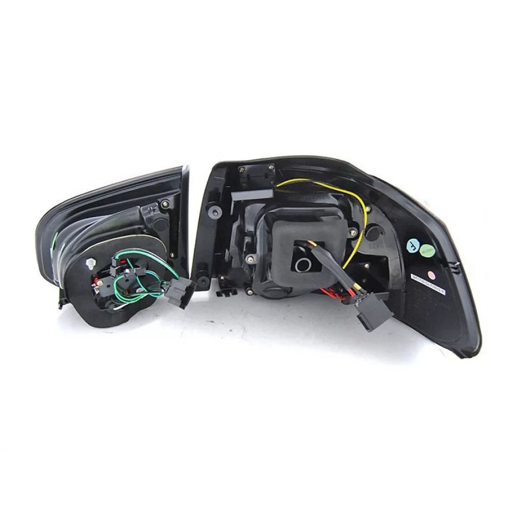 Set fanali posteriori LED per VW Golf 6 2008-2012, rosso e fumé base, sinistro e destro