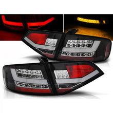 Carica l'immagine nel visualizzatore di Gallery, LED Fanali posteriori neri compatibile AUDI A4 B8 08-11 berlina