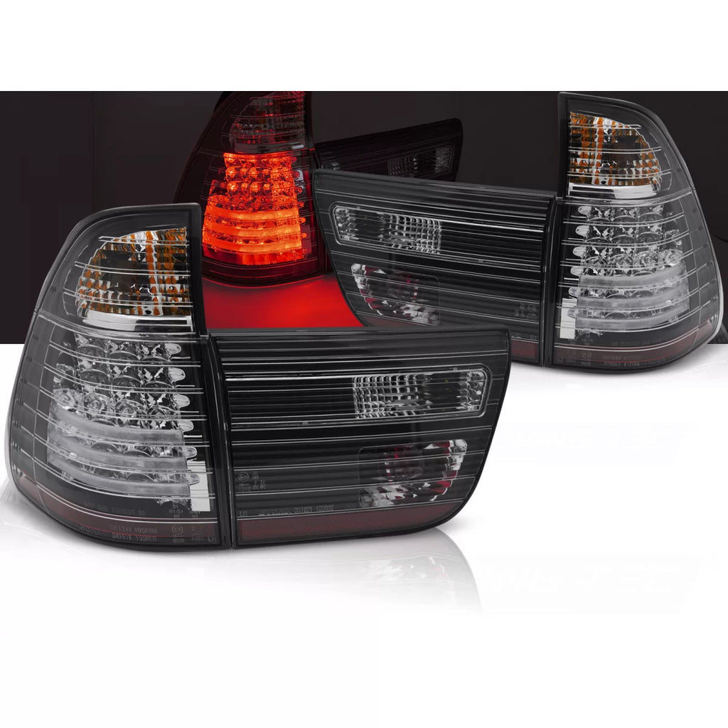 LED Fanali posteriori neri compatibile BMW X5 E53 09.99-10.03