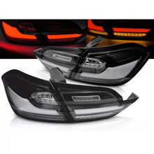LED Fanali posteriori neri compatibile FORD FIESTA MK8 17-21 hatchback