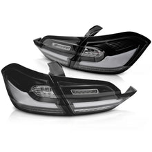 LED Fanali posteriori neri compatibile FORD FIESTA MK8 17-21 hatchback