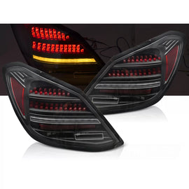 LED Fanali posteriori neri rosso SEQ compatibile MERCEDES Classe C W205 14-21
