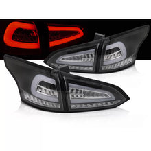 Carica l'immagine nel visualizzatore di Gallery, LED Fanali posteriori neri SEQ compatibile FORD FOCUS MK 3 SW 11-18