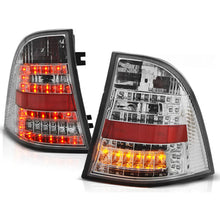 LED Fanali posteriori cromati compatibile MERCEDES W163 ML M-Classe 03.98-05