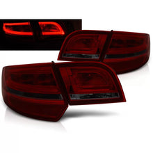 Carica l'immagine nel visualizzatore di Gallery, LED Fanali posteriori rossi fumé compatibile AUDI A3 8P 04-08 SPORTBACK