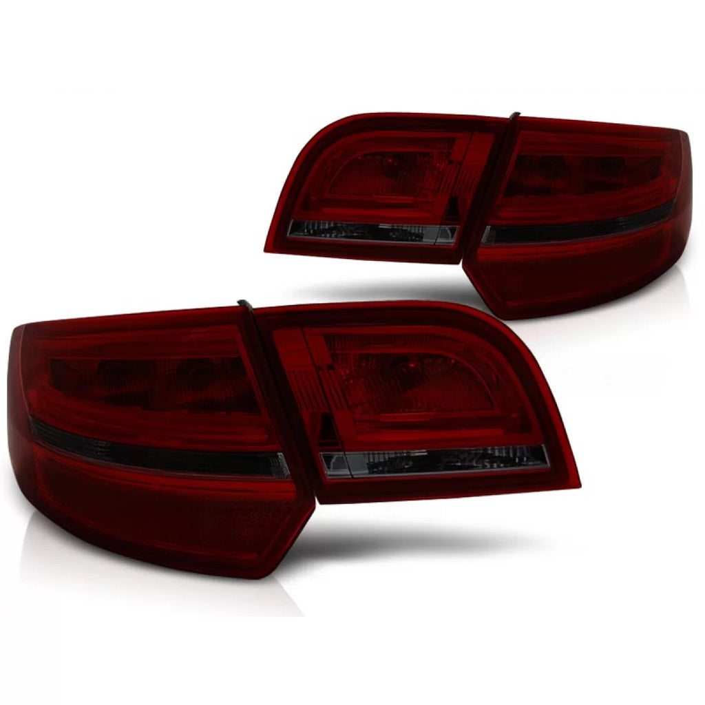 LED Fanali posteriori rossi fumé compatibile AUDI A3 8P 04-08 SPORTBACK