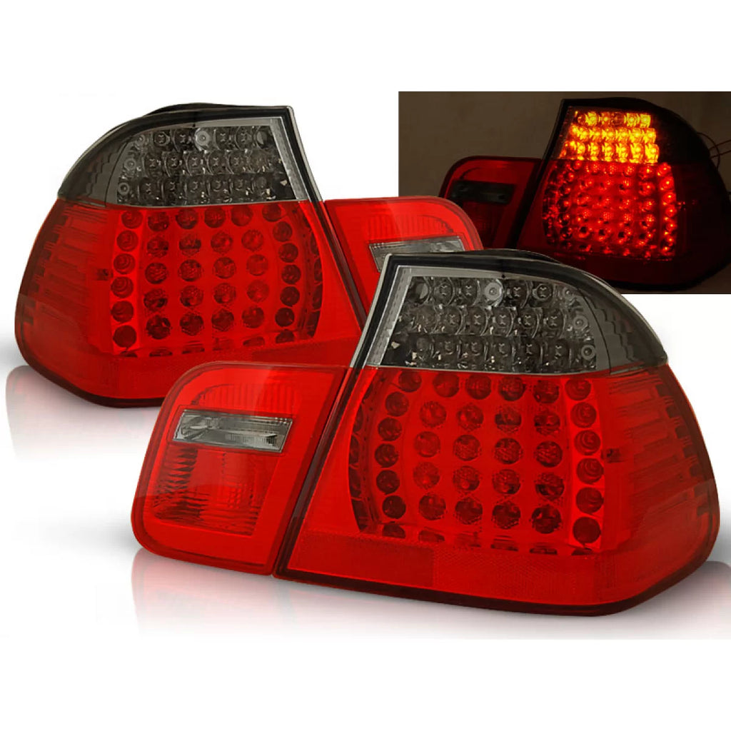 LED Fanali posteriori rossi fumé compatibile BMW E46 05.98-08.01 berlina