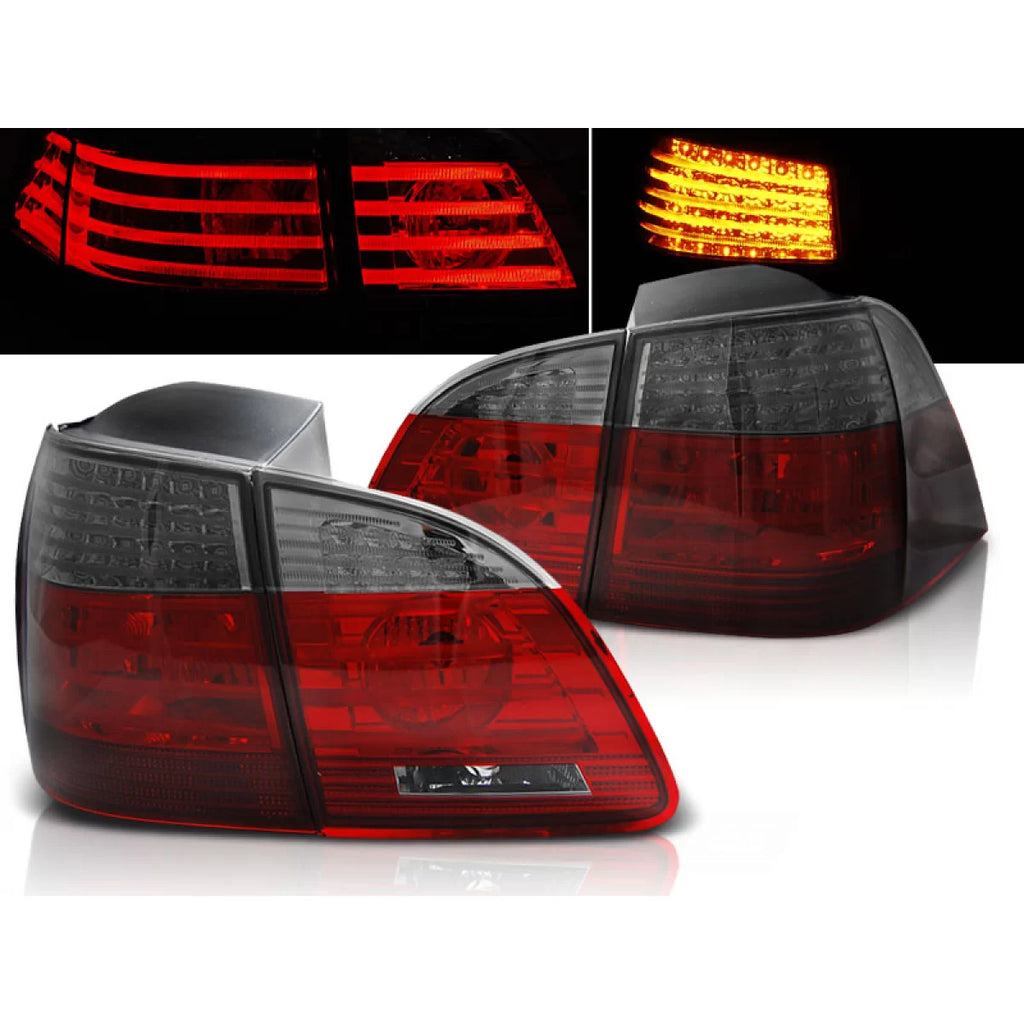 LED Fanali posteriori rossi fumé compatibile BMW E61 04-03.07 Touring