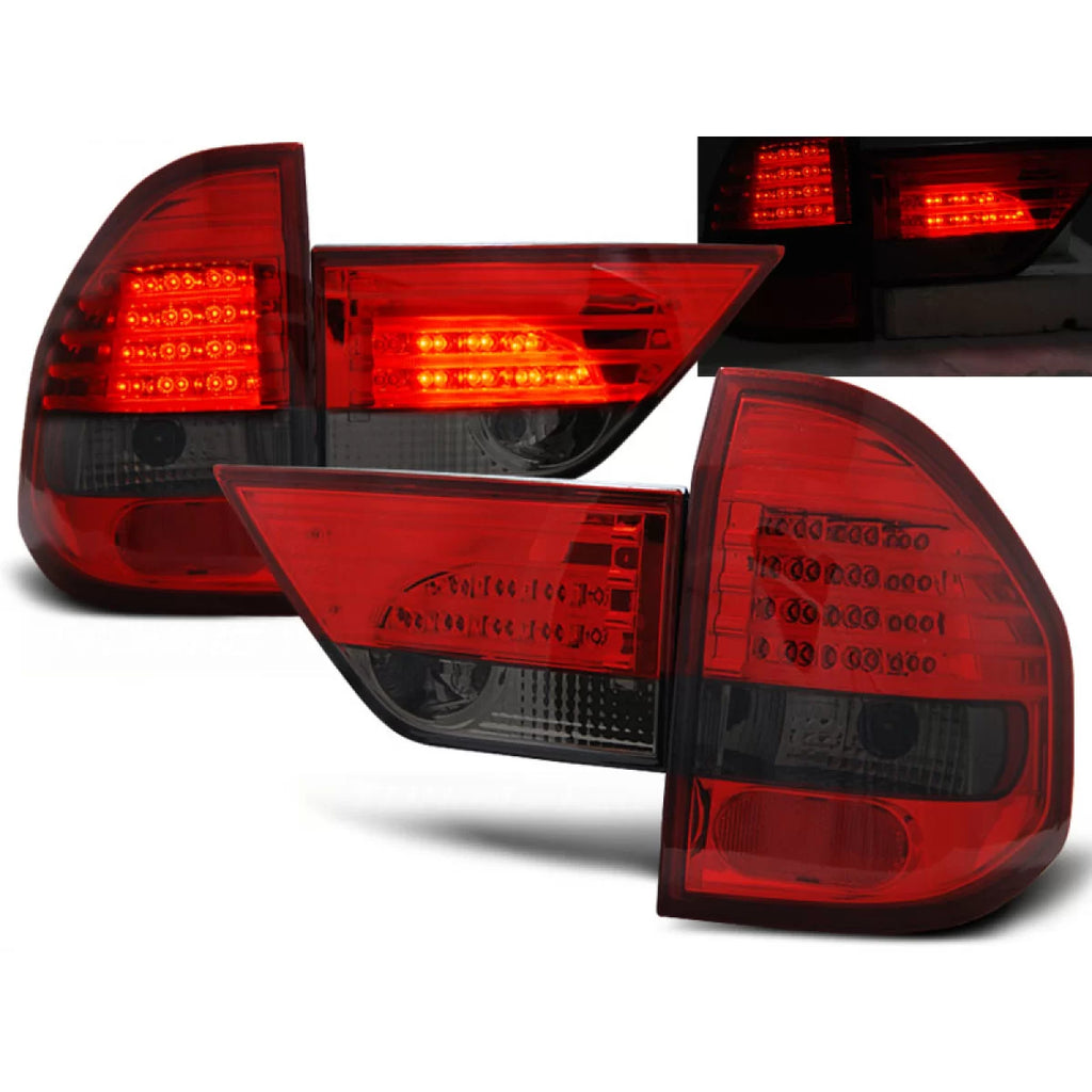 LED Fanali posteriori rossi fumé compatibile BMW X3 E83 01.04-06