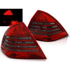 LED Fanali posteriori rossi fumé compatibile MERCEDES C-Classe W203 berlina 00-04