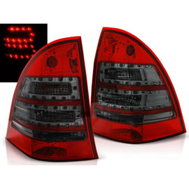 LED Fanali posteriori rossi fumé compatibile MERCEDES C-Classe W203 KOMBI 00-07