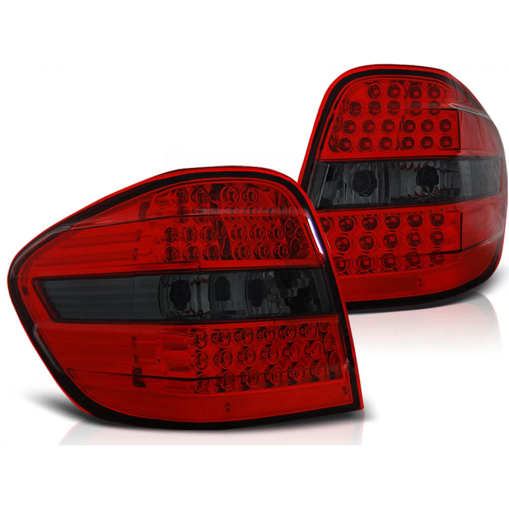 LED Fanali posteriori rossi fumé compatibile MERCEDES M-Classe W164 05-08