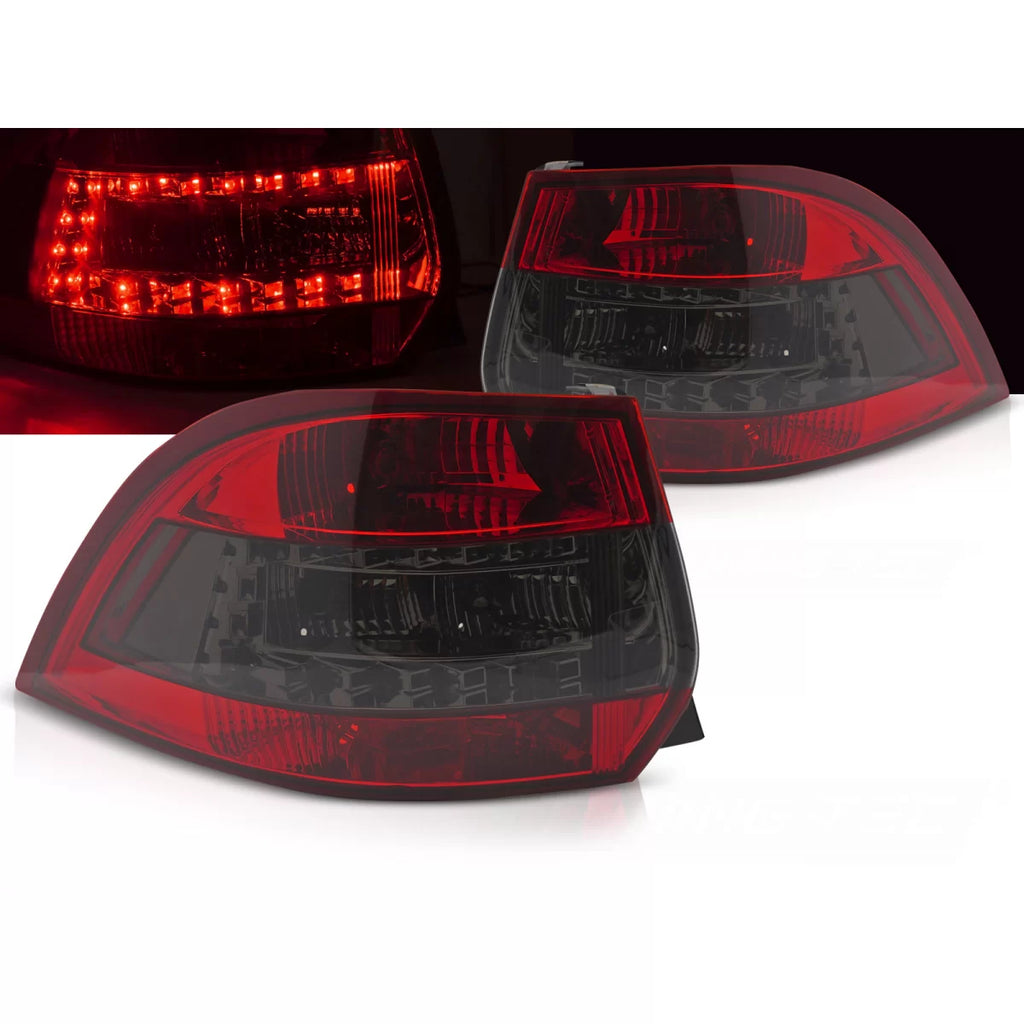 LED Fanali posteriori rossi fumé compatibile VW GOLF 5/6 VARIANT 07-13