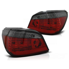 Carica l'immagine nel visualizzatore di Gallery, LED Fanali posteriori rossi fumé SEQ compatibile BMW E60 07.03-07
