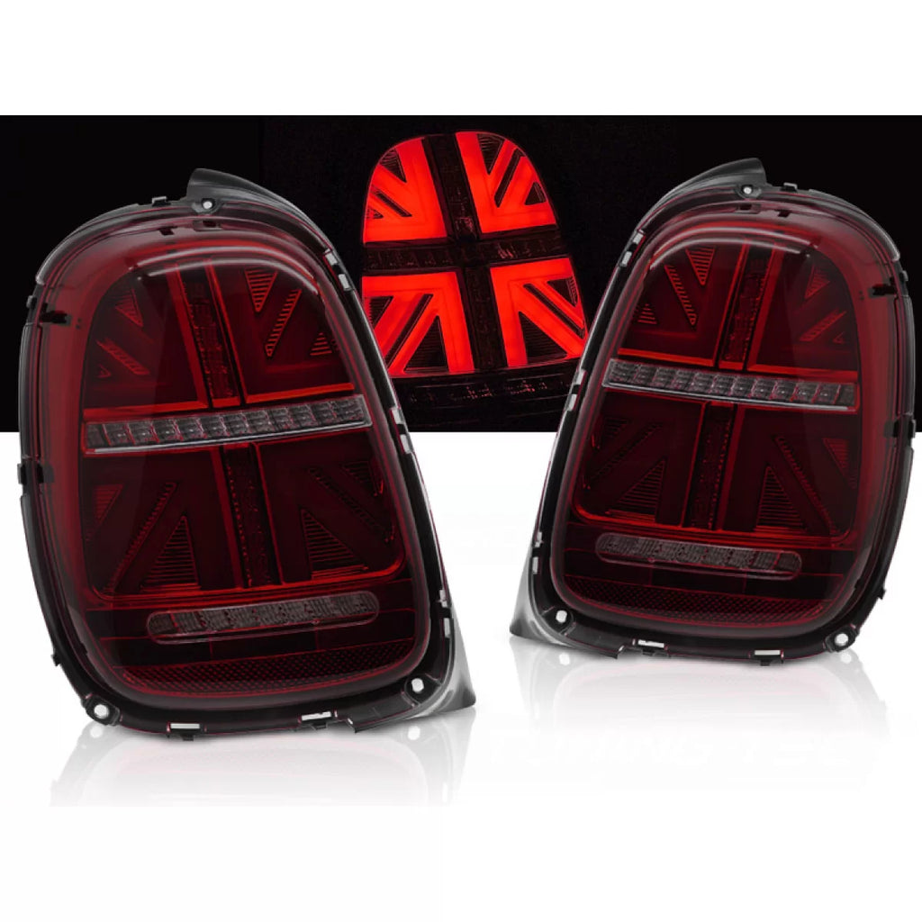LED Fanali posteriori rossi fumé SEQ compatibile MINI COOPER F55 F56 F57 14-17 6-perno