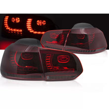 LED Fanali posteriori rossi fumé SEQ compatibile VW GOLF 6 08-13