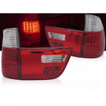 Carica l'immagine nel visualizzatore di Gallery, LED Fanali posteriori rossi bianco compatibile BMW X5 E53 09.99-10.03