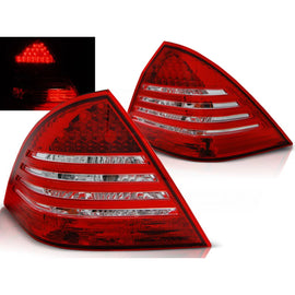 LED Fanali posteriori rossi bianco compatibile MERCEDES C-Classe W203 berlina 00-04