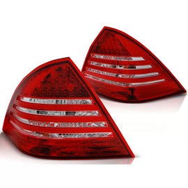 LED Fanali posteriori rossi bianco compatibile MERCEDES C-Classe W203 berlina 00-04