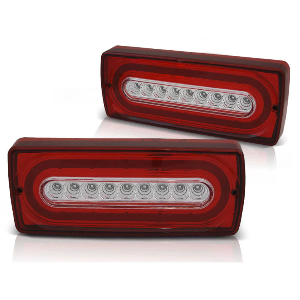 LED Fanali posteriori rossi bianco compatibile MERCEDES W463 G-Classe 90-12