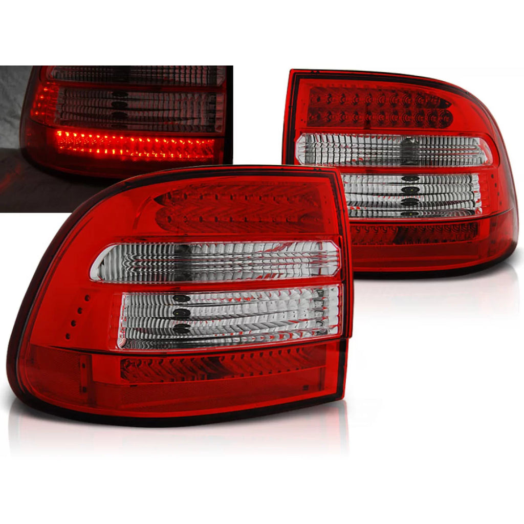 LED Fanali posteriori rossi bianco compatibile PORSCHE CAYENNE 02-06