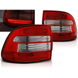 LED Fanali posteriori rossi bianco compatibile PORSCHE CAYENNE 02-06