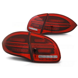 LED Fanali posteriori rossi bianco compatibile PORSCHE CAYENNE 10-15