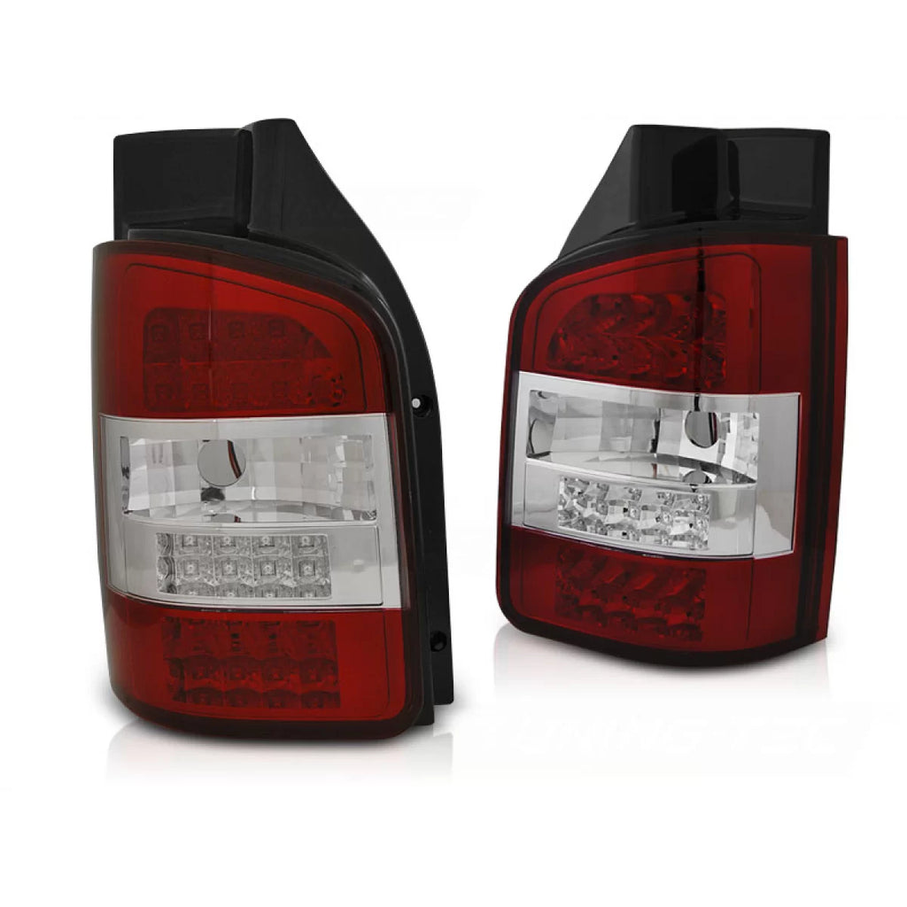 LED Fanali posteriori rossi bianco compatibile VW T5 10-15 TRANSPORTER