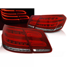 LED Fanali posteriori rossi bianco SEQ compatibile MERCEDES W212 E-Classe 09-13