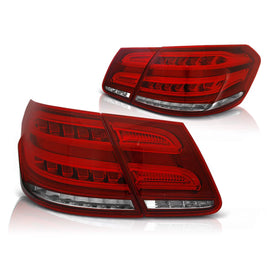 LED Fanali posteriori rossi bianco SEQ compatibile MERCEDES W212 E-Classe 09-13