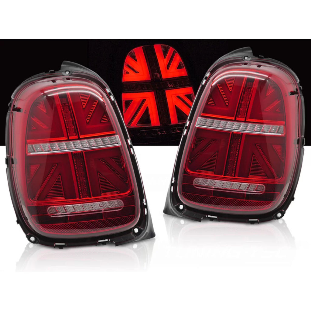 LED Fanali posteriori rossi bianco SEQ compatibile MINI COOPER F55 F56 F57 14-17 6-perno