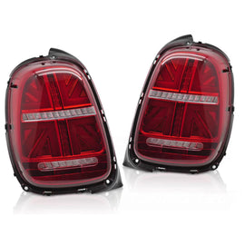LED Fanali posteriori rossi bianco SEQ compatibile MINI COOPER F55 F56 F57 14-17 6-perno