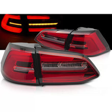 Carica l'immagine nel visualizzatore di Gallery, LED Fanali posteriori rossi bianco SEQ compatibile VW GOLF 7 13-17 SW