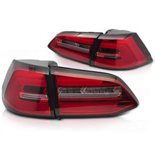 Carica l'immagine nel visualizzatore di Gallery, LED Fanali posteriori rossi bianco SEQ compatibile VW GOLF 7 13-17 SW