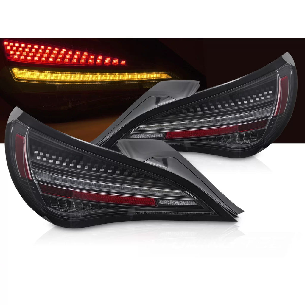 LED Fanali posteriori SEQ nero compatibile MERCEDES CLA C117 13-19 / X117 14-19 OE LED